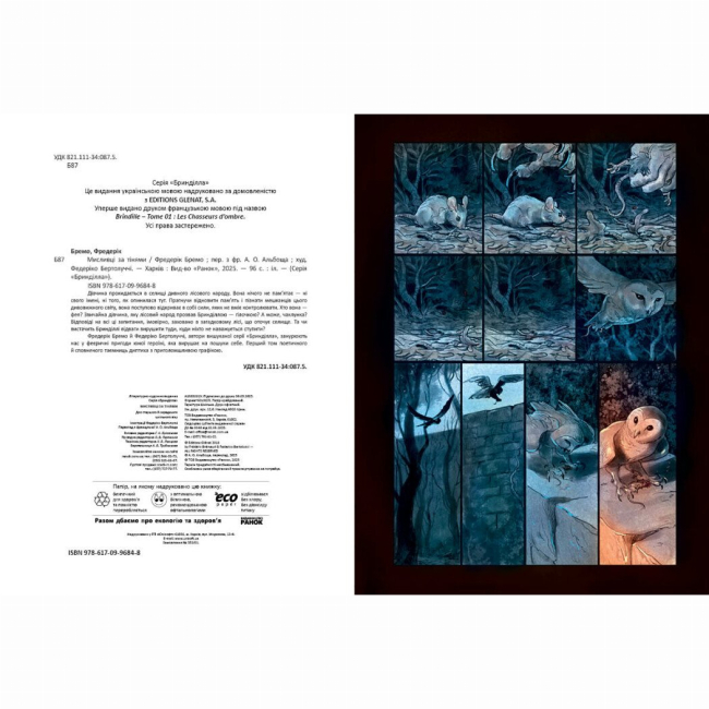 Комікси, манга та книги про героїв (7+ років) - Книжка «Бринділла. Том 1. Мисливці за тінями» Фредерік Бремо, Федеріко Бертолучч (9786170996848)#2