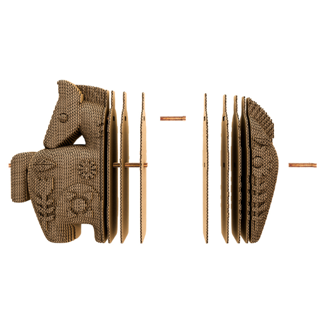 3D-пазли - 3D пазл Cartonic Добрий коник (CARTKONYK)#3