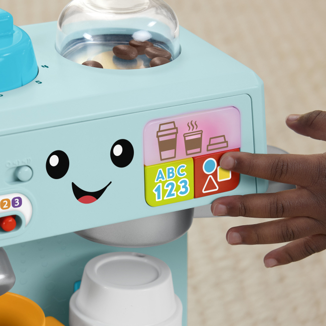 Наборы профессий - Игровой набор Fisher-Price Кофемашина с технологией Smart Stages англоязычная (HTW96)#5