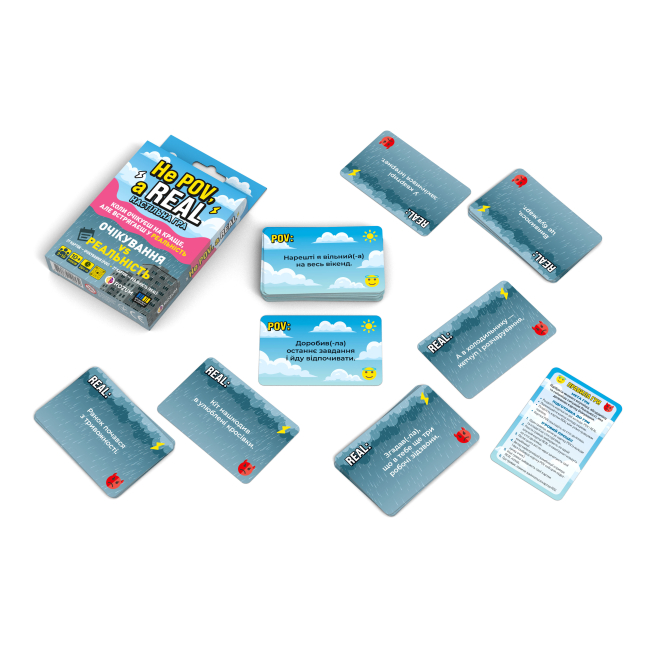 Настільні ігри - ​Настільна гра Rozum Не ПОВ, а РІЛ (R130UA)#5