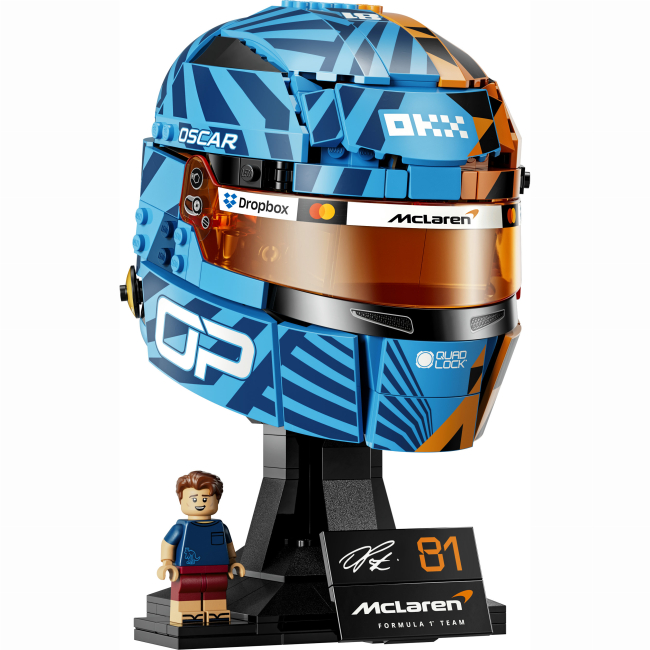 Конструкторы LEGO - Конструктор Lego Editions McLaren Mastercard F1 Team Oscar Piastri Helmet (43017)#2