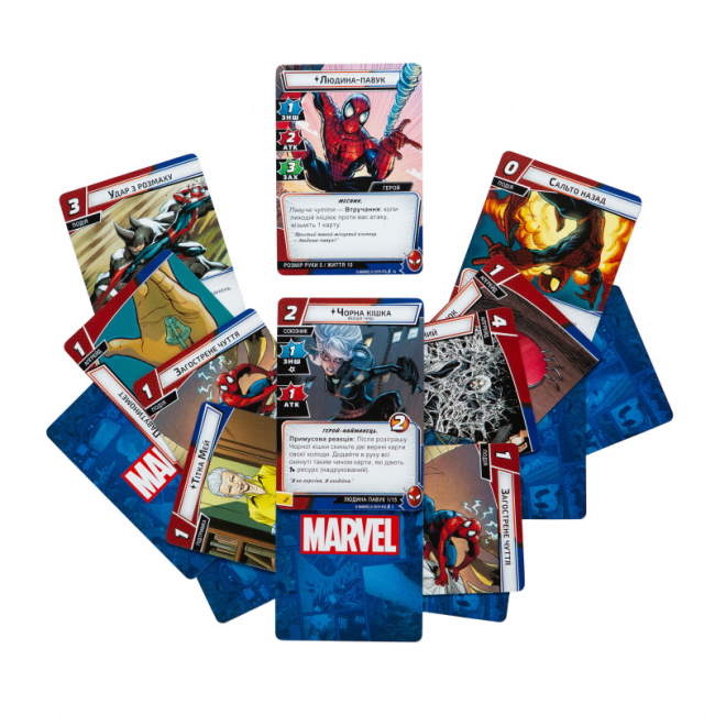 Настільні ігри - ​Настільна гра Kilogames Marvel Champions Карткова гра (KG-2000)#5