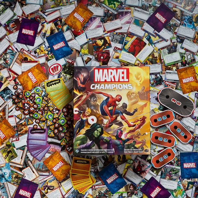 Настільні ігри - ​Настільна гра Kilogames Marvel Champions Карткова гра (KG-2000)#9
