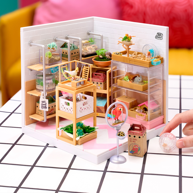 Фигурки животных - Игровой набор Miniverse Animals Создай мир животных (595700)#4