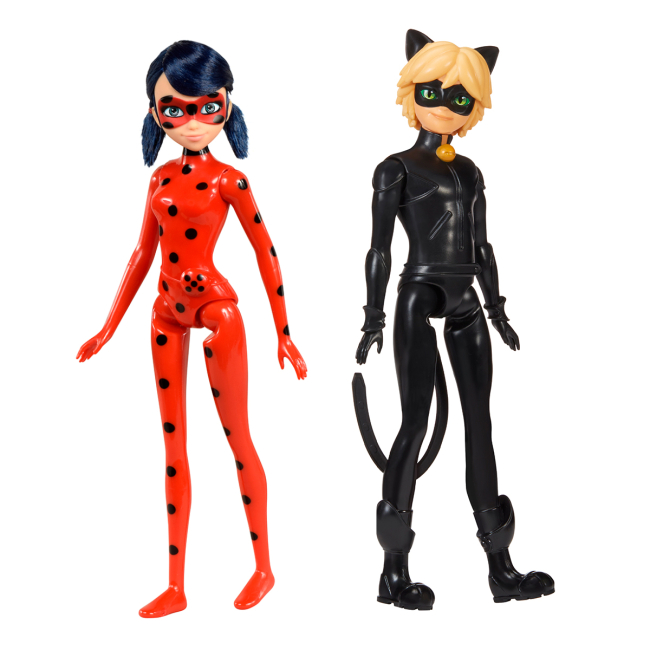 Ляльки - Набір ляльок Miraculous Basic Леді Баг і Супер-Кіт (50275)#2