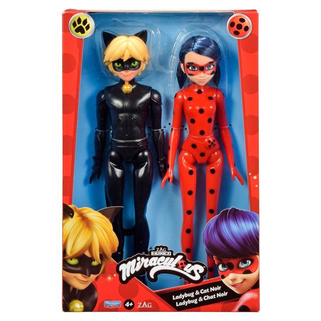 Ляльки - Набір ляльок Miraculous Basic Леді Баг і Супер-Кіт (50275)#3