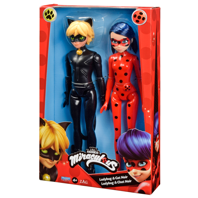 Ляльки - Набір ляльок Miraculous Basic Леді Баг і Супер-Кіт (50275)#4