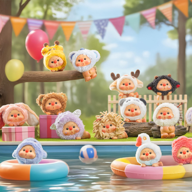 Фигурки персонажей - Фигурка-сюрприз Pop Top Jotoys Oyo Вечеринка зверушек (JO-2025026)#2