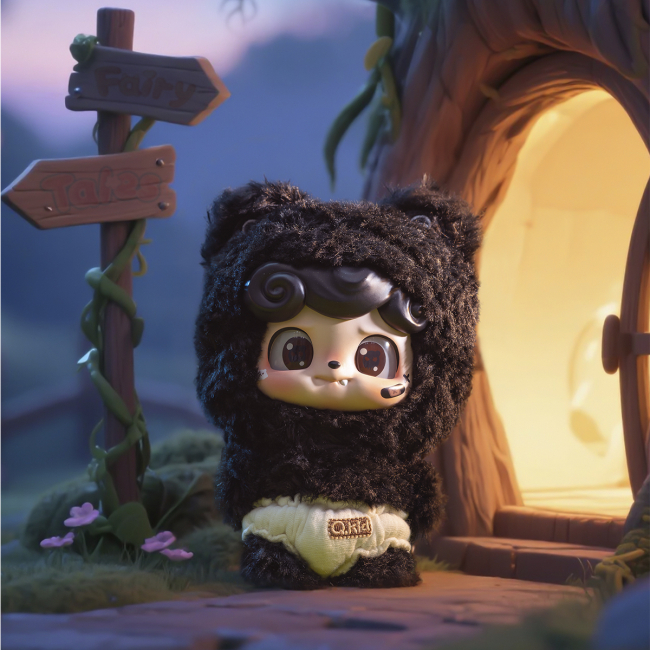 Брелоки - Мягкая игрушка на подвесе Pop Top Jotoys Q.Kid Сказочные истории (JO-2025023)#6