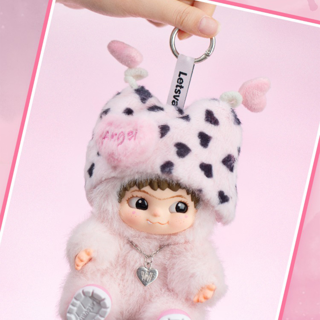 Персонажі мультфільмів - М'яка іграшка Pop Top Letsvan Wakuku Янгол (17WK-07D9)#6