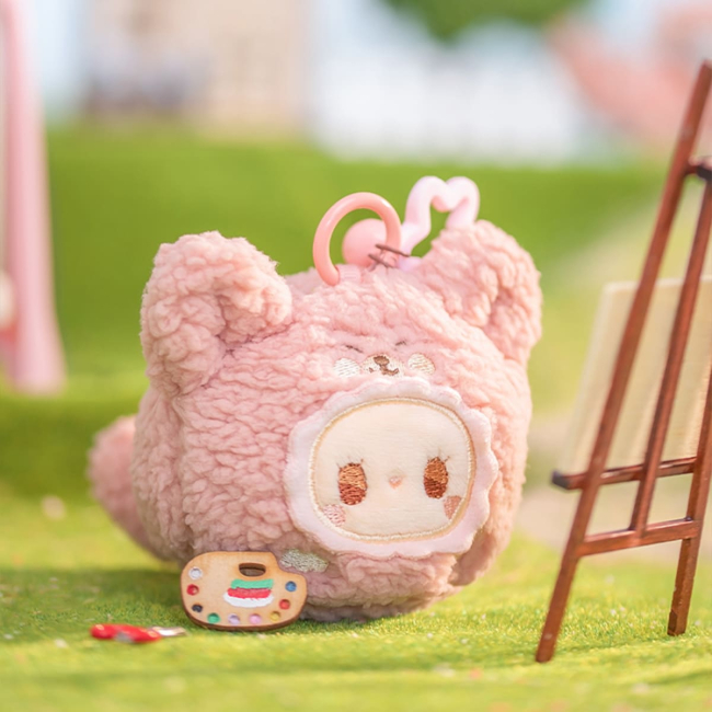 Персонажи мультфильмов - Мягкая игрушка-сюрприз Pop Top Lucky Emma RuaRua Чаривняшики-кругляшки (MJ-000067)#6