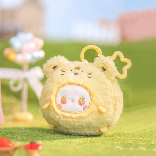 Персонажи мультфильмов - Мягкая игрушка-сюрприз Pop Top Lucky Emma RuaRua Чаривняшики-кругляшки (MJ-000067)#8