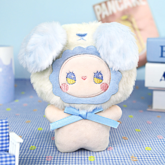 Персонажи мультфильмов - Мягкая игрушка-сюрприз Pop Top Lucky Emma Fuzzy Family Кавайчики (MJ-000096)#4