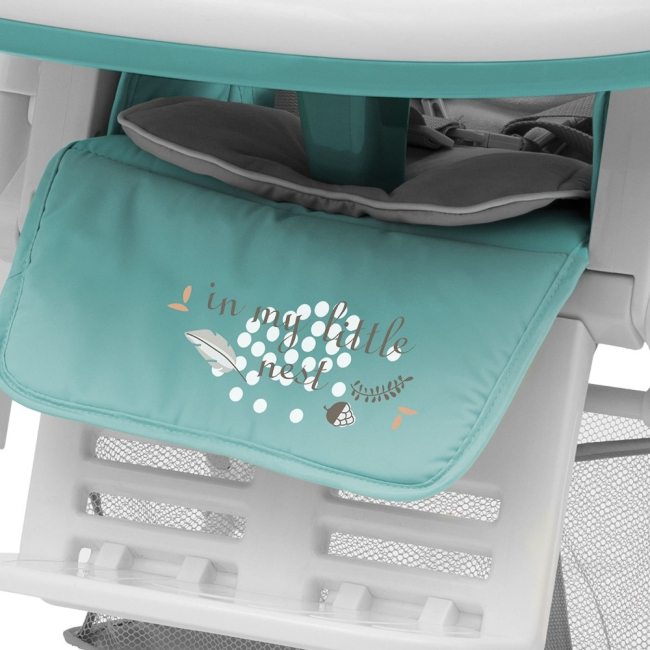 Товари для догляду - ​Стільчик для годування Baby Design Pepe New 05 Turquoise (292095)#2