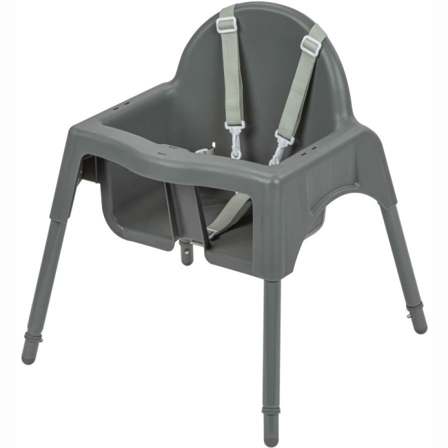 Товары по уходу - Стульчик для кормления Bebe Confort Meely Dark Grey (2712551210)#4