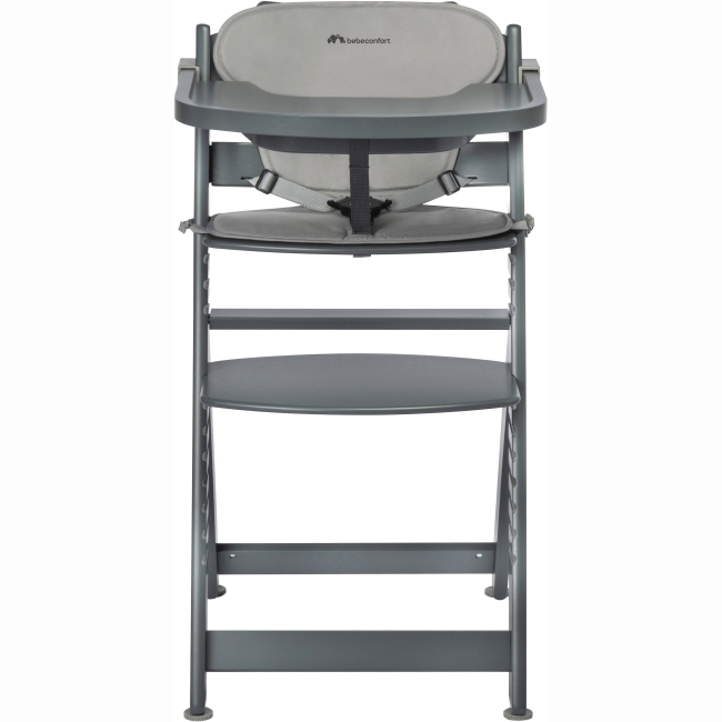 Товары по уходу - Стульчик для кормления с вкладышем Bebe Confort Timba Grey Mist (2771440210)#3