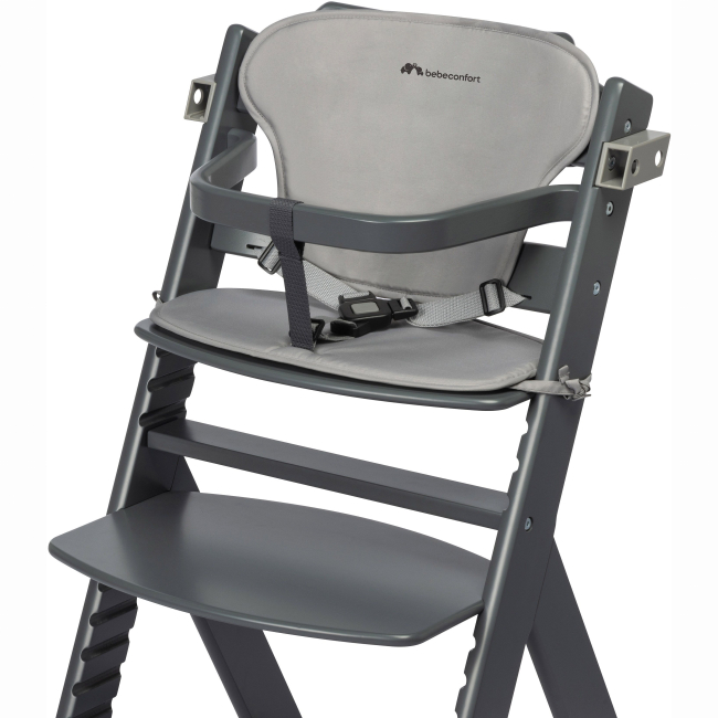 Товары по уходу - Стульчик для кормления с вкладышем Bebe Confort Timba Grey Mist (2771440210)#6