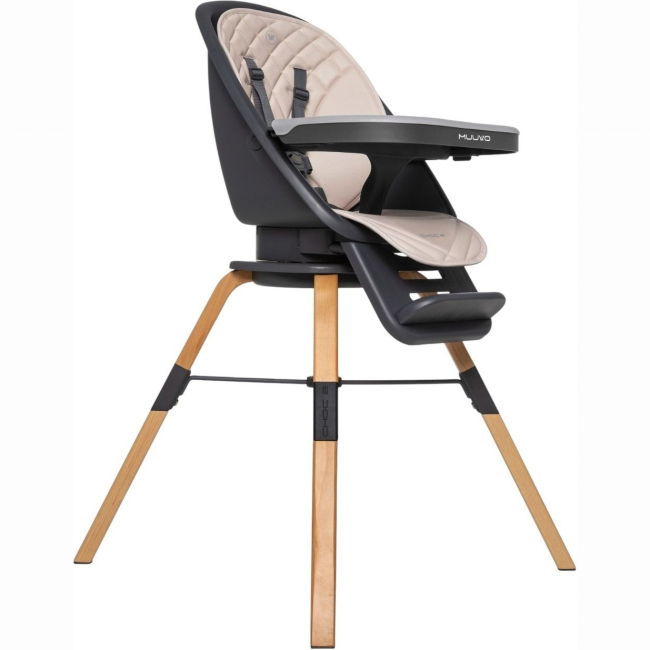 Товары по уходу - Стульчик для кормления Muuvo Choc2 Beige (M-CHOC-2-BEIGE)#2