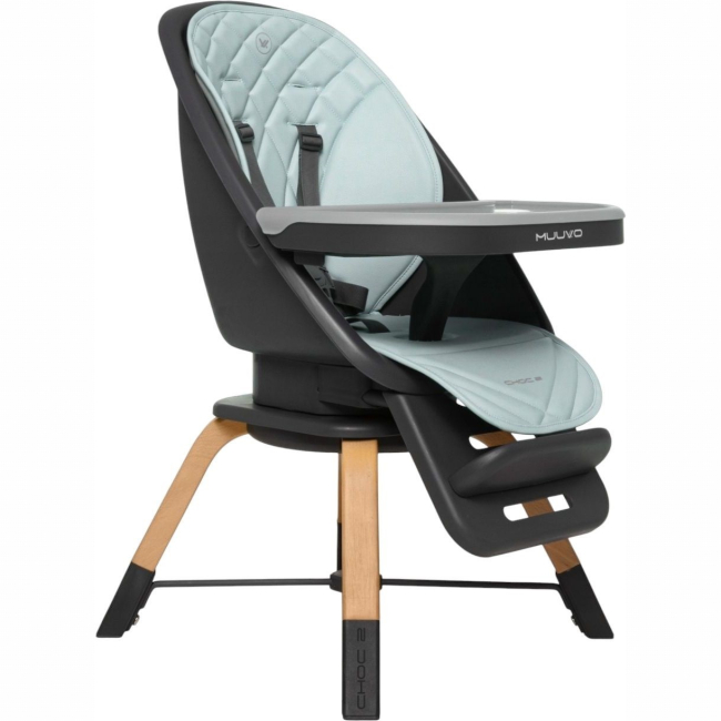 Товары по уходу - Стульчик для кормления Muuvo Choc2 Mint (M-CHOC-2-MINT)#4