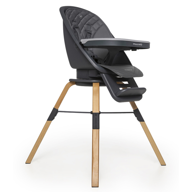 Товары по уходу - Стульчик для кормления Muuvo Choc2 Graphite New (M-CHOC-2-GRAPHITE-NEW)#3