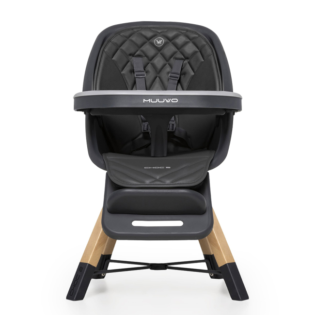 Товары по уходу - Стульчик для кормления Muuvo Choc2 Graphite New (M-CHOC-2-GRAPHITE-NEW)#5