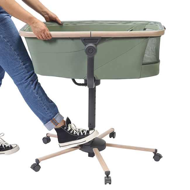 Манежи - ​Кроватка-трансформер Maxi-Cosi Alba Beyond Green (2830045110)#9