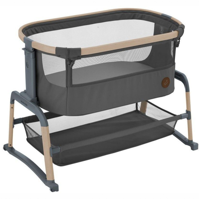 Манежі - Приставне ліжечко Maxi-Cosi Iora Air Beyond Graphite (2121043110)#3
