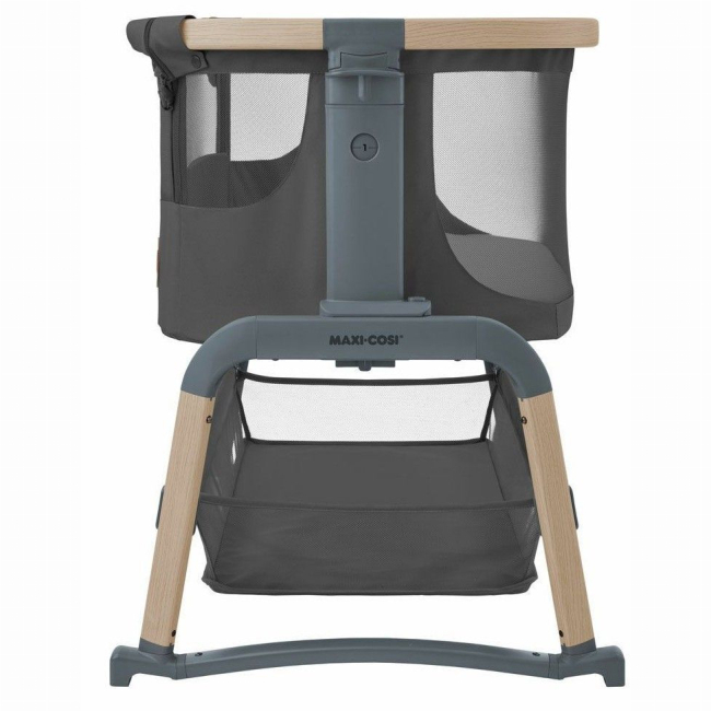 Манежі - Приставне ліжечко Maxi-Cosi Iora Air Beyond Graphite (2121043110)#4