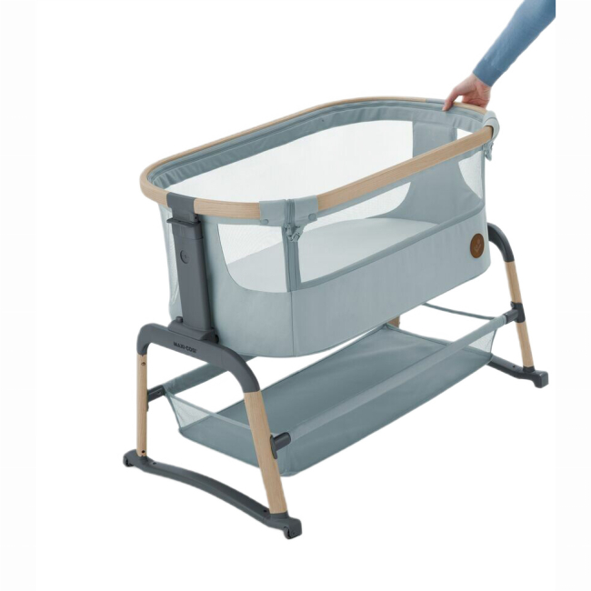 Манежі - ​Приставне ліжечко Maxi-Cosi Iora Air Beyond Grey (2121052110)#9