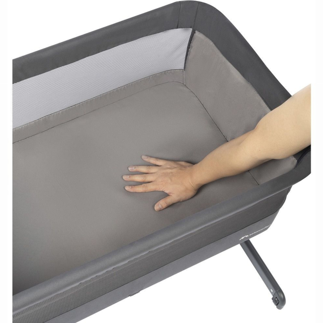 Манежі - ​Приставне ліжечко Bebe Confort Calidoo Tinted Graphite (2105130210)#8