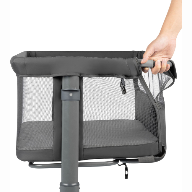 Манежі - Приставне ліжечко Bebe Confort Zina Mineral Graphite (2185153210)#8