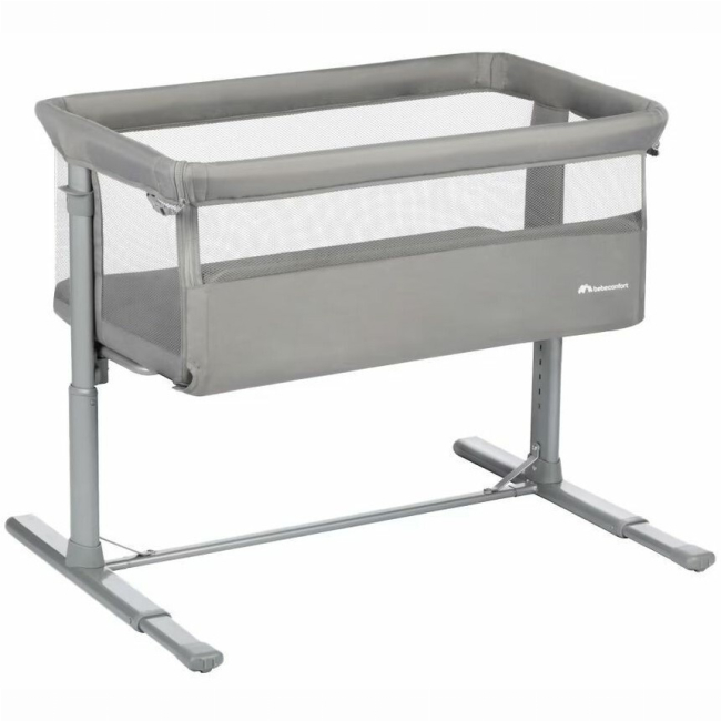 Манежі - ​Приставне ліжечко Bebe Confort Zina Mineral Gray (2185085210)#3