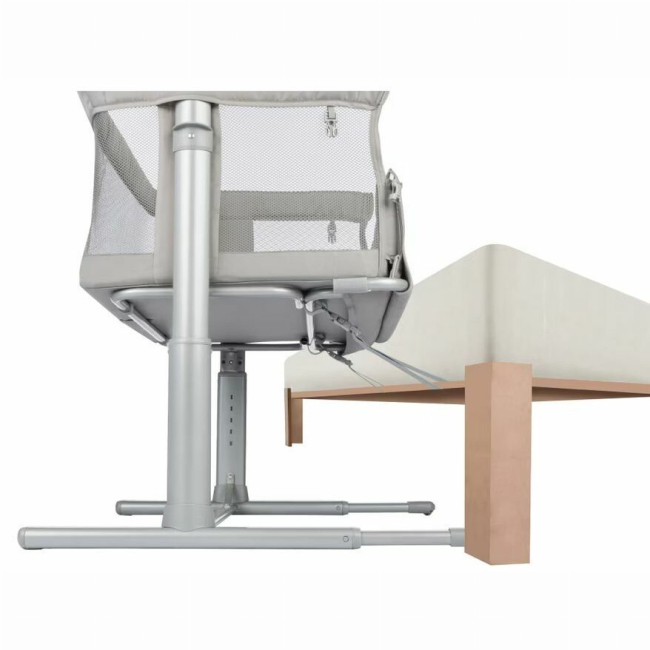 Манежі - ​Приставне ліжечко Bebe Confort Zina Mineral Gray (2185085210)#7