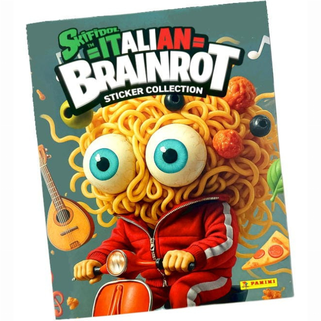 Наборы для творчества - Альбом Panini Brainrot (8051708029994)#2