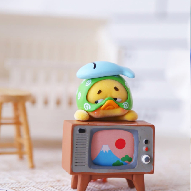 Фигурки животных - Коллекционная фигурка-сюрприз Pop Top 1983toys серии Upset Duck Особый муд (AP17183808900C)#7