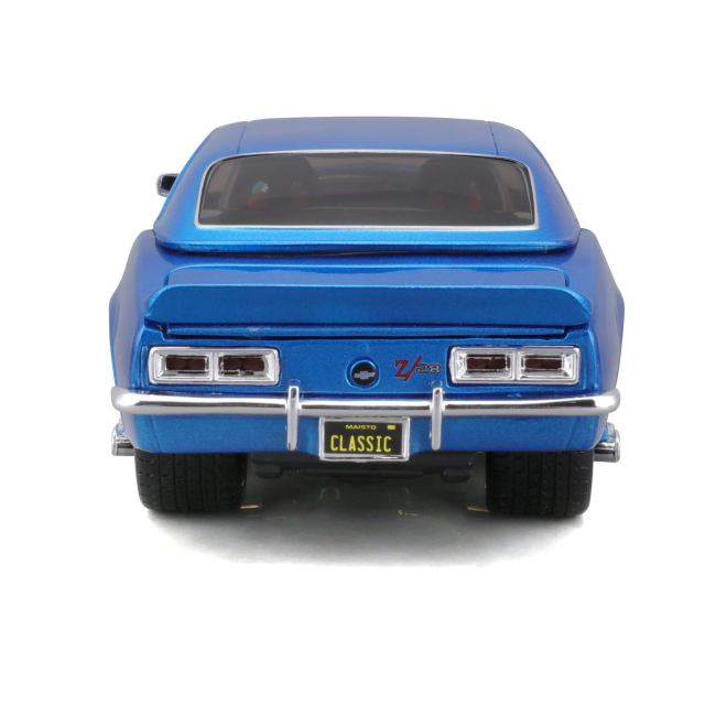 Автомодели - Автомодель Maisto 1968 Chevrolet Camaro Z/28 1:24 (32508 blue)#5