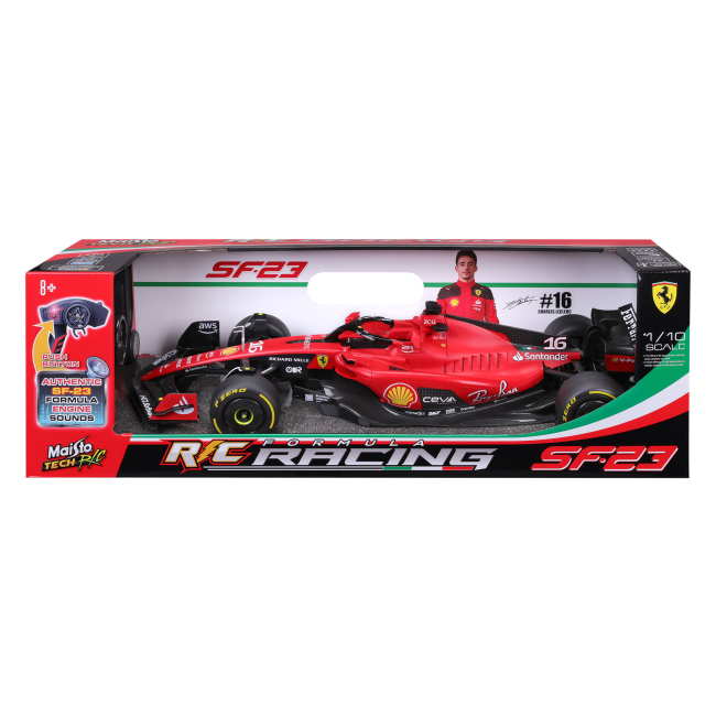 Радиоуправляемые модели - Автомодель на радиоуправлении Maisto Tech Formula RC SF-23 #16 Charles Leclerc (82771 red)#10