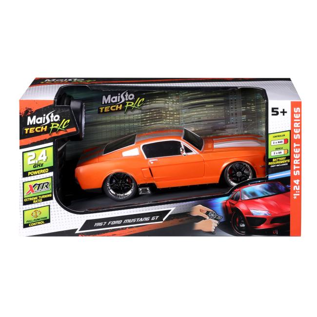 Радиоуправляемые модели - Автомодель на радиоуправлении Maisto Tech 1967 Ford Mustang GT (81520)#9