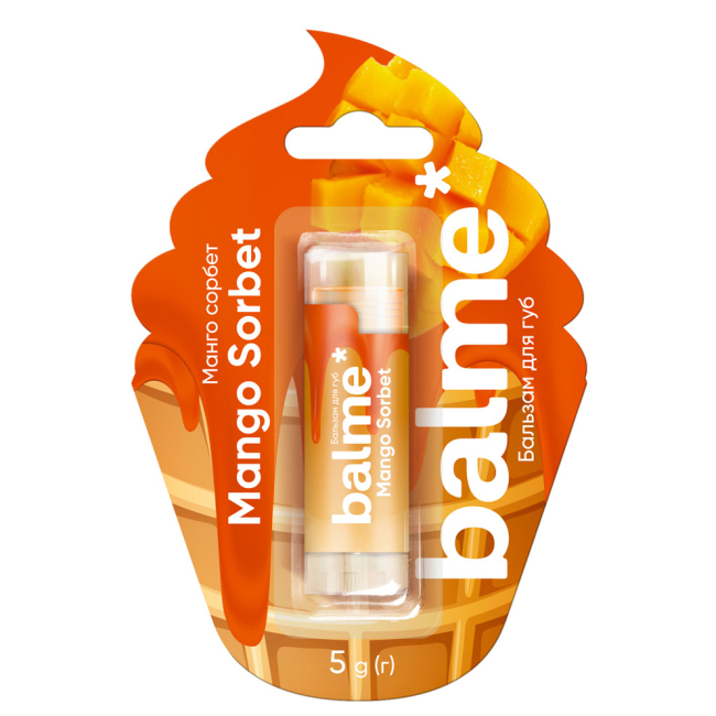 Косметика - ​Бальзам для губ Balme Mango Sorbet 5 г (4823109411920)#3