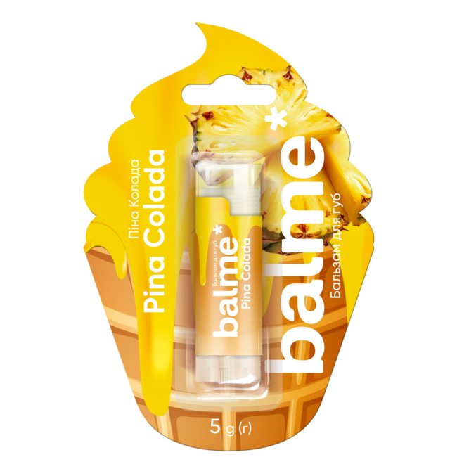 Косметика - ​Бальзам для губ Balme Pina Colada 5 г (4823109411944)#3
