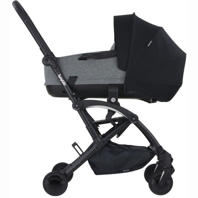Коляски - Люлька к коляске Bumprider Connect 3 Grey Melange (51284-110)#3