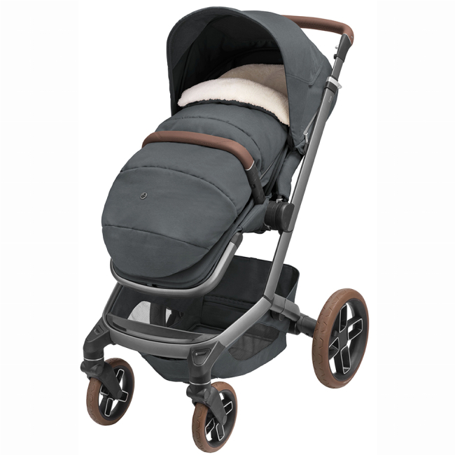 Товары по уходу - Зимний конверт Maxi-Cosi Luxe Twillic Graphite 2 в 1 (1809204110)#4