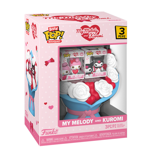 Фігурки персонажів - Набір фігурок Funko Pop Sanrio Bouquet Май Мелоді та Куромі (87807)#2
