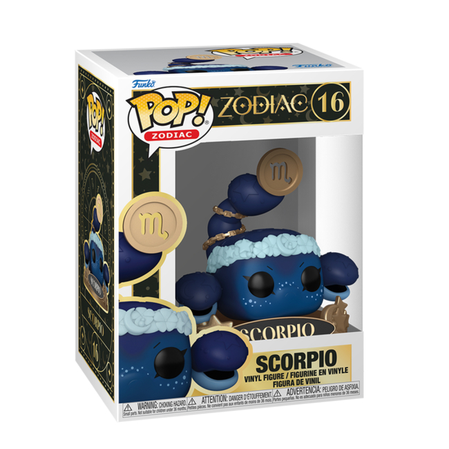 Фігурки персонажів - Фігурка Funko Pop Zodiac Скорпіон (88324)#2