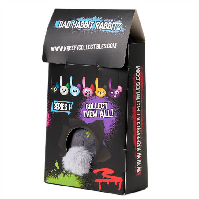 Мягкие животные - Мягкая игрушка Bad Habit Rabbit Snotty Cotton 19 см (BHR17/1)#4