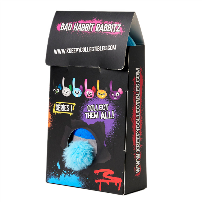 Мягкие животные - Мягкая игрушка Bad Habit Rabbit Chomp 19 см (BHR17/3)#4