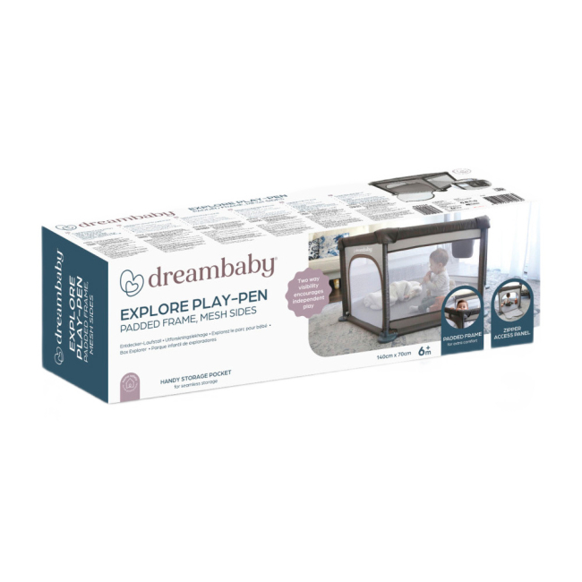 Манежі - ​Манеж DreamBaby Taupe (G9507)#2