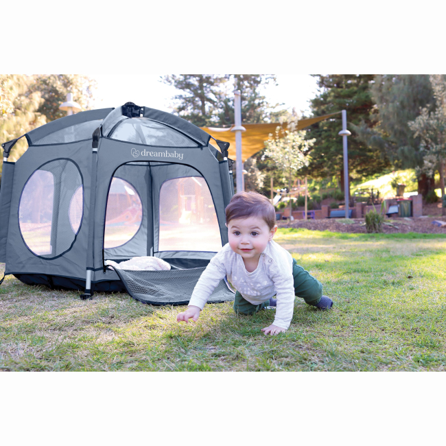 Манежі - Манеж DreamBaby Adventure Blue/Grey (G9510)#5