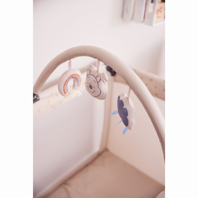 Манежі - ​Манеж Hauck Dream N Play Go Pooh Rainbow Beige (60889-0)#8
