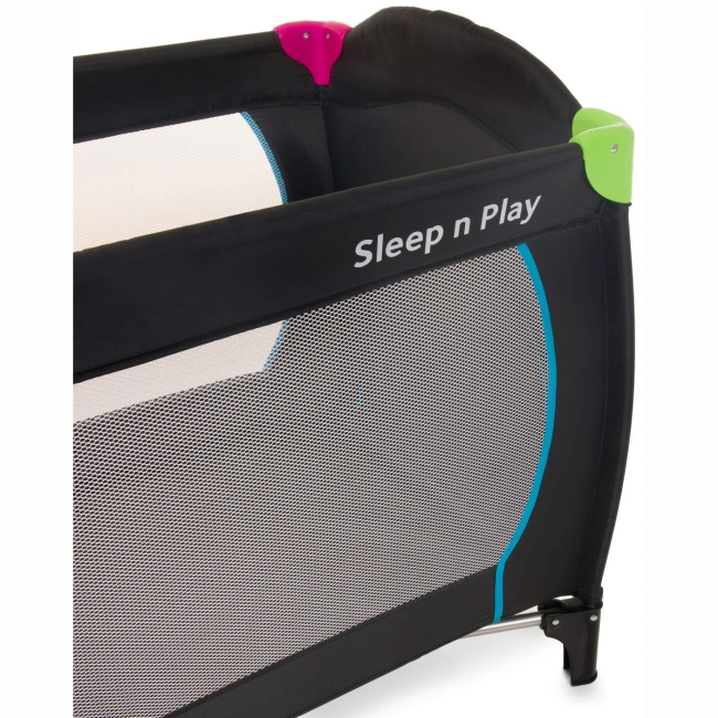 Манежи - Манеж Hauck Sleep N Play Go Plus Multicolor black (60070-2)#3